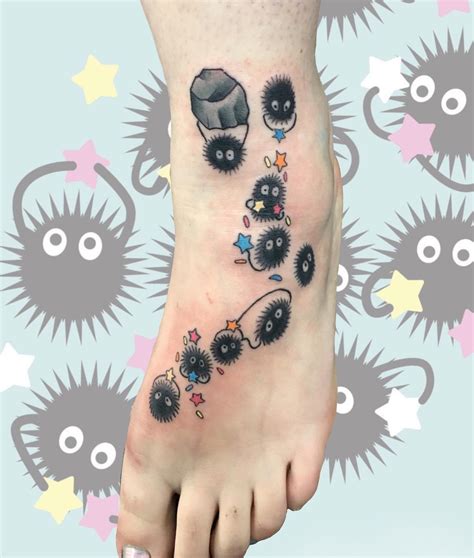 sprite tattoo|30 Cute & Adorable Soot Sprite Tattoo Ideas